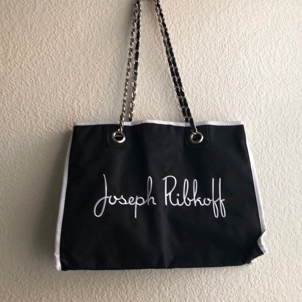 Black and White Tote Bag